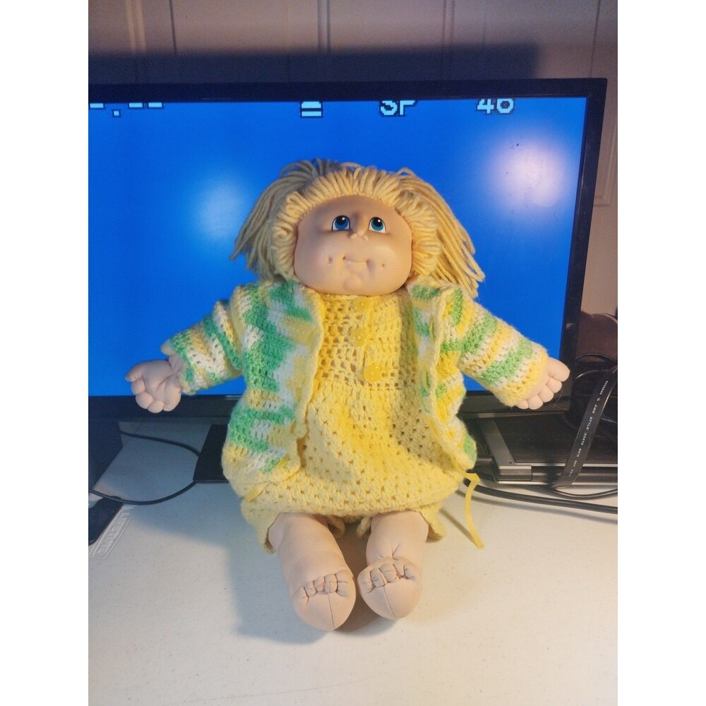 Vintage 1984 Original Doll Baby Cabbage Patch Kid MN Thomas - Hand Made Clothes